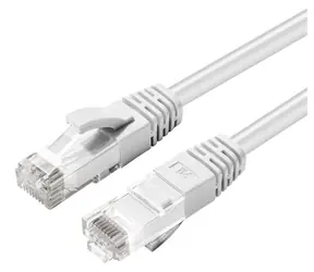 MicroConnect CAT6A U/UTP 20 m biały / Kabel sieciowy / RJ-45 / LSZH / PoE