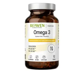 Biowen Omega 3 Forte / Suplement diety / 660 mg EPA / 440 mg DHA / 90 kapsułek