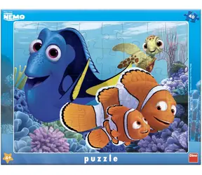 Puzzle Dino Nemo i przyjaciele / 40 elementów