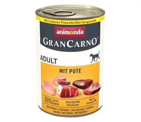 Animonda GranCarno Adult turkey / Karma w puszce dla psów / 400 g