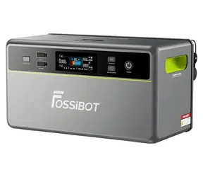 Fossibot FBP1200 zielony / Stacja ładowania / 1200 W / 1958 Wh / LiFePO4 / Kontroler solarny MPPT