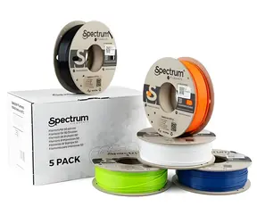 Spectrum PET-G Premium 5Pack / Zestaw filamentów / 5 kolorów / 1,75 mm / 5× 250 g