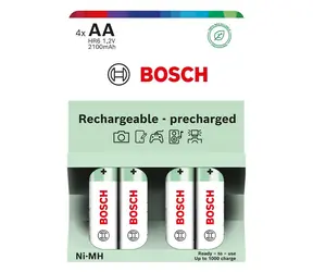 BOSCH HR6B4P2100/00 / Akumulator / AA (HR6) / 2100 mAh / NiMH / 4 szt.