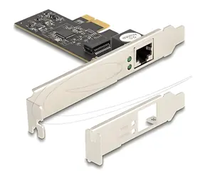 DeLock RTL8126 / Karta sieciowa / PCI Express x1 / RJ45 / 5 Gigabit LAN / niski profil