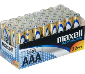 Maxell Power Alkaline AAA (LR03) / Bateria / 1,5 V / 32 szt.