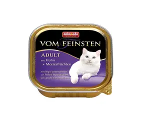 Animonda Vom Feinsten Classic Chicken, Seafood / Pâté for Cats / 100 g