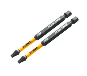 Zestaw bitów DeWalt T20 / 2 szt. / 89 mm / Torsion Impact