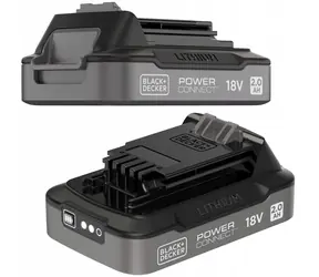 Black&Decker BDL2018S-XJ / Akumulator / 18 V / 2 Ah / Li- ION / wskaźnik naładowania