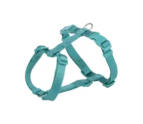 TRIXIE H-Harness Premium aqua / Szelki dla psa / ML / 52-75 cm / 20 mm