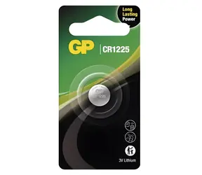 GP CR1225 / Bateria litowa guzikowa / 12,5 × 2,5 mm / 1 szt.