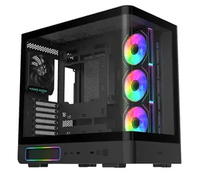 Fortron FSP M581-BA czarny / Obudowa / Midi Tower / ATX / ARGB / GPU 445mm / bez zasilacza