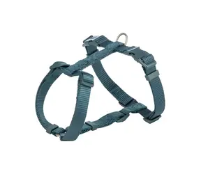 Szelki TRIXIE H- Premium petrol L / Nylon / Obwód klatki piersiowej 60-87 cm / Szerokość paska 25 mm