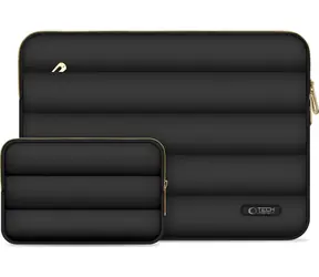 Tech-Protect Puffy 13-14" czarny / Etui na laptopa do 14" / czarny