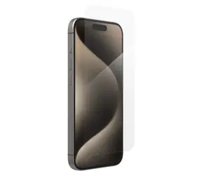 ZAGG InvisibleShield Elite / Szkło ochronne / Kompatybilne z etui / Apple iPhone 15 Pro