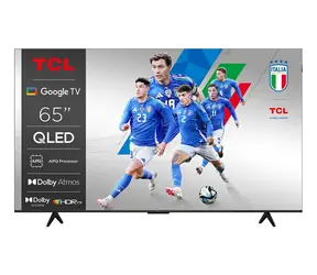 65" TCL 65P7K tytanowy / Telewizor / QLED / 4K UHD / Google TV / Wi-Fi / DVB-T2/C/S2 / Głośniki 20 W