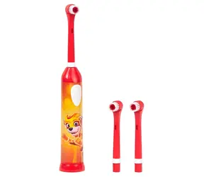 Oscylacyjna szczoteczka do zębów dla dzieci Psi Patrol COSMO czerwona / 6000 drgań / IPX4 / 2x AAA