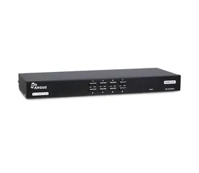 Inter-tech AS-9108HA / przełącznik KVM / 8 portów / HDMI / USB / szafa rack 19" / 4K Ultra HD