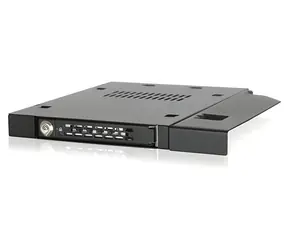 ICY Dock MB411SKO-B czarny / Ramka do 2,5" SATA/SAS HDD/SSD / do wnęki Slim ODD/FDD / Hot-Swap