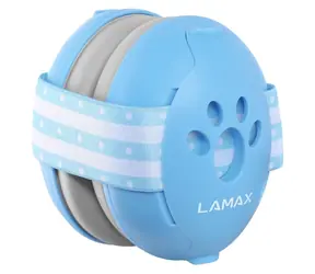 Lamax BabyMuffs1 niebieski / Ochronniki słuchu dla dzieci