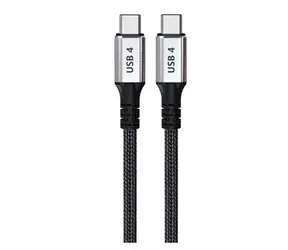 TB Touch USB-C - USB-C czarny / Kabel danych / Thunderbolt 4 / USB4 / 2 m