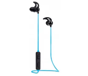 Słuchawki douszne Bluetooth Manhattan Sports, czarne / Słuchawki / Bluetooth 5.0 / Podświetlenie LED / Czas pracy baterii: 5 godz.