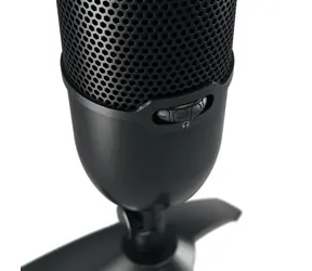 Cherry UM 3.0 czarny / Mikrofon stacjonarny / USB / kardioidalny / 24 bity/96 kHz