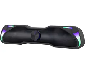 Defender Z7 czarny / Soundbar / 2.0 / 6 W / Bluetooth / USB / LED