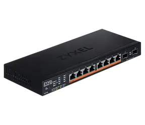 ZyXEL XMG1915-10EP / Przełącznik / Zarządzany L2 / 8x 2.5GbE RJ-45 PoE / 2x 10G SFP+ / 130W PoE