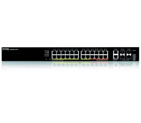 ZyXEL XGS2220-30HP / Przełącznik / 24x GbE PoE+ / 4X SFP+ 10GbE / 400W PoE / L3 / Nebula FlexPro