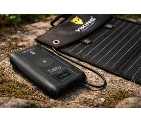 Viking VIDAR II + L60 PD / Zestaw power bank i panel solarny / 76800 mAh / 180W / IP65