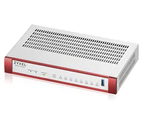 ZyXEL USG Flex 100H / Zapora sieciowa / 8x Gigabit LAN / 1x USB / Pakiet zabezpieczeń na 1 rok