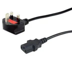 Equip BS 1363 - C13 czarny / Kabel zasilający / 7,5 m / 250 V / 10 A