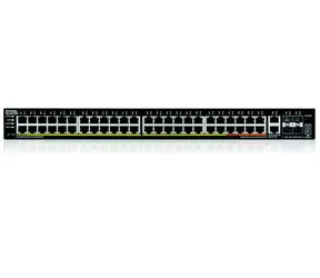 ZyXEL XGS2220-54FP / Przełącznik / PoE warstwy 3 / 48x Gigabit PoE+ / 2x 10G RJ45 PoE++ / 4X SFP/SFP+ / 960 W