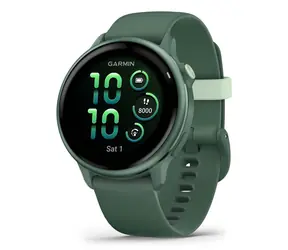 Garmin vívoactive 6 42mm zielony / Smartwatch / 1.2" AMOLED / GPS / Wi-Fi / NFC / 5 ATM