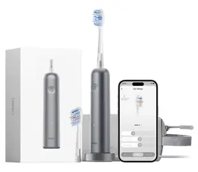Laifen Wave Pro LFTB02-A gwiezdna szarość / Szczoteczka elektryczna / oscylacyjna / 66 000 ruchów/min / Bluetooth / IPX8