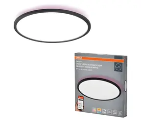 LEDVANCE Smart+ Orbis Ceiling Slim RGB+TW czarny / Lampa sufitowa / 25W / 1870lm