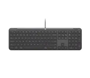 Logitech K620 Slim grafitowy / Klawiatura / przewodowa / USB-C / układ DE