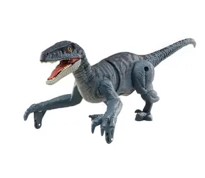 AMEWI RC dinozaur Velociraptor szary / 21 cm / RTR / Światło i dźwięk / 2,4 GHz