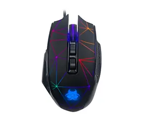 Tracer GAMEZONE SPACE czarna / Mysz gamingowa / optyczna / 7200 DPI / USB / RGB