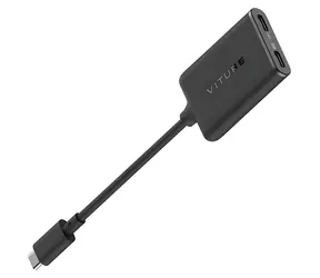 Adapter VITURE USB-C XR do iPhone'a czarny / Adapter / USB-C / Bluetooth 5.2 / 45 W