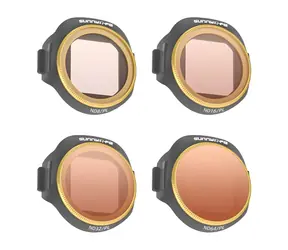 Sunnylife N5P-FI097 / Zestaw filtrów do drona / ND8/PL + ND16/PL + ND32/PL + ND64/PL / DJI Mini 5 Pro
