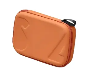 Sunnylife OM7-B984-C pomarańczowy / Etui do DJI OSMO Mobile 7P / Skóra PU + EVA / Wodoodporne