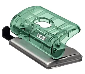 Rapid FC5 Colour'Ice lodowozielony / Mini dziurkacz / 10 arkuszy / Plastik ABS