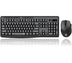 Redragon BS-7367-B czarny / Zestaw klawiatury i myszy bezprzewodowej