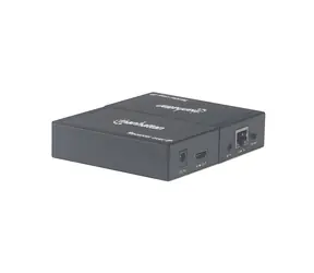 Zestaw przedłużacza sygnału HDMI przez IP Manhattan / Extender / 120 m / 1080p / Cat5e, Cat6 / zasięg 180 m