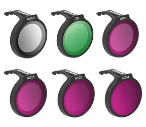 Sunnylife NE-FI877 / Zestaw filtrów do DJI Neo / MCUV, CPL, ND8, ND16, ND32, ND64 / 6 szt.