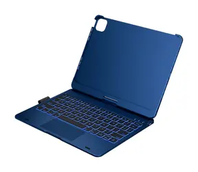 Etui z klawiaturą Typecase Flexbook Touch w kolorze błękitnym / etui z klawiaturą / Apple iPad Air 11" M2 2024/M3 2025/M4 2026