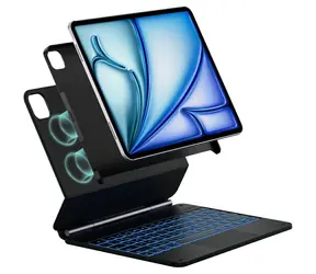 Typecase Edge+ carbon / Etui z klawiaturą / Apple iPad Air 13" M2 2024/M3 2025/M4 2026