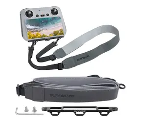 Uchwyt na smycz SUNNYLIFE MM3-GS389 do kontrolera DJI RC / Akcesoria do dronów / Aluminium + skóra PU / 62,5-80 cm