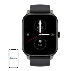 Zeblaze Btalk Pro czarny / Smartwatch / Ekran TFT 1,91" / Połączenia Bluetooth / SpO2 / IP68